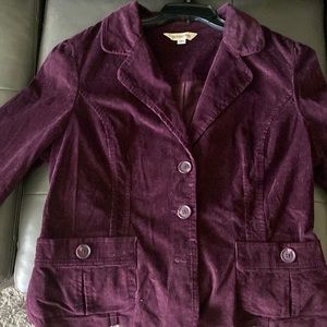 St. John’s Bay Women XL Corduroy Dress 1/2 Coat